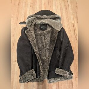 Vintage Leather B-3 Bomber Jacket